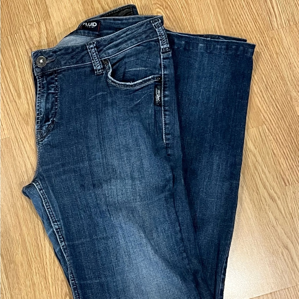 Silver Suki Fluid, long jeans size W36/L37